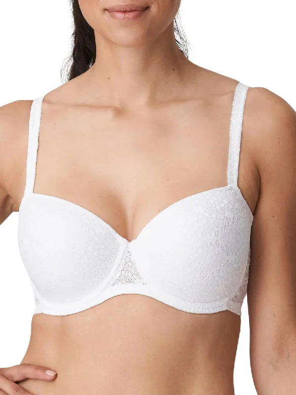 Epirus Padded Balcony Bra - White