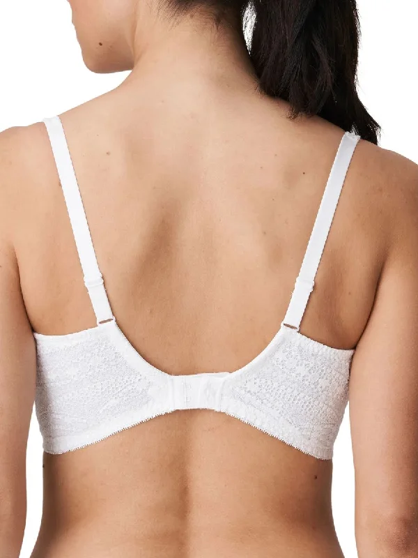 Epirus Padded Balcony Bra - White