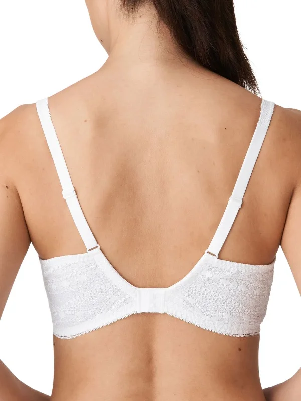 Epirus Padded Heartshape Bra - White