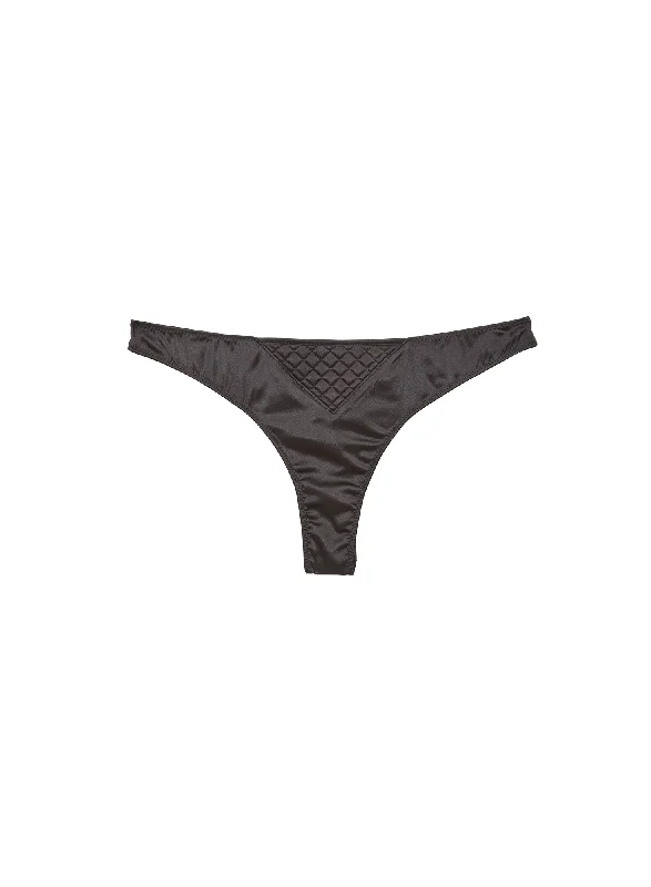 Quilted Luxe Thong