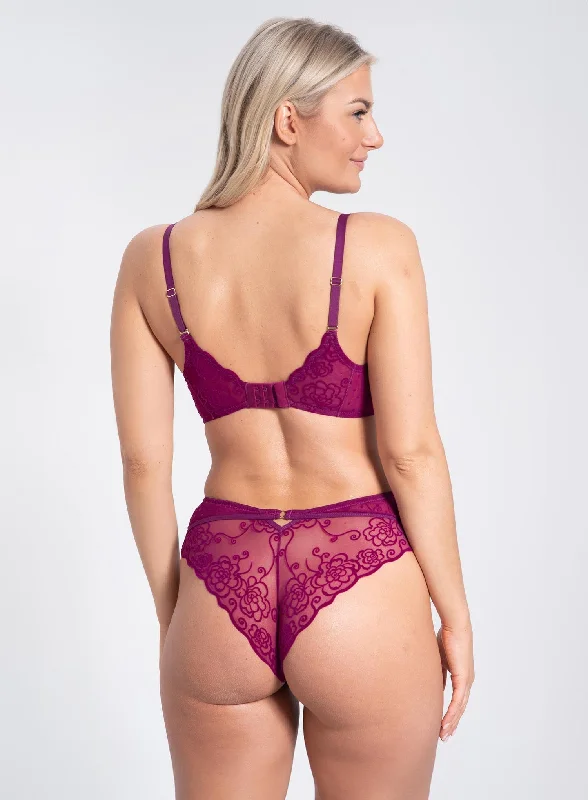 Samanta Lingerie: Ellen Thong Fuchsia