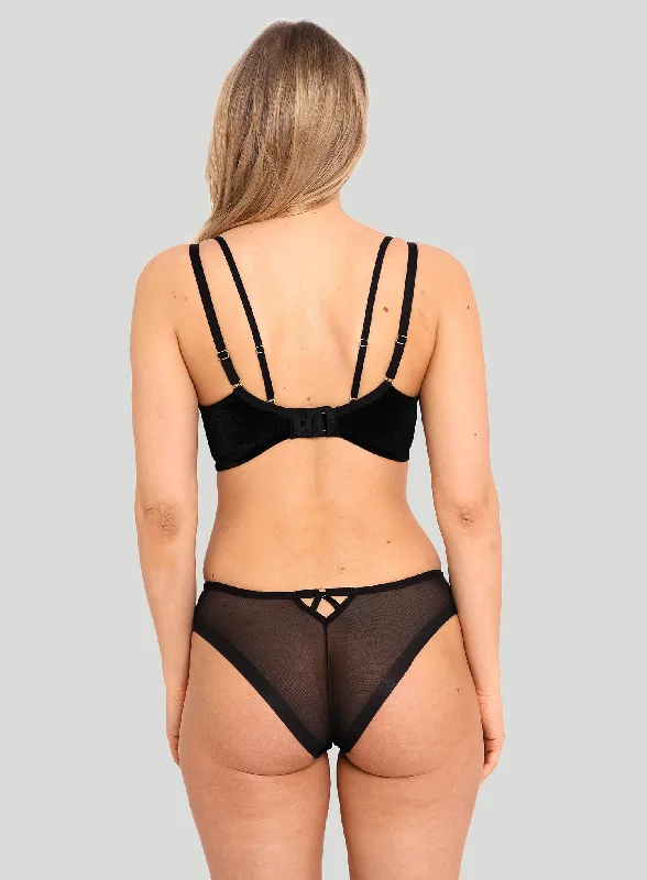 Samanta Lingerie: Zora Thong Onyx