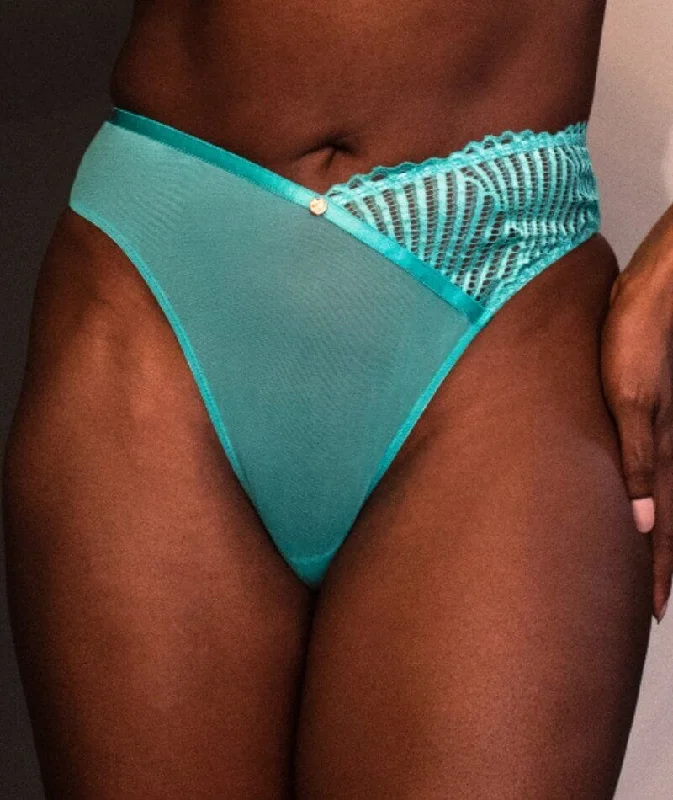 Scantilly Authority Thong - Blue Lagoon