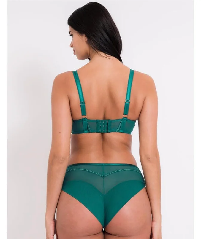 Scantilly Senses High Waist Brief - Verdigris Green