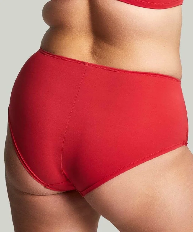 Sculptresse Bliss Deep Brief - Salsa Red