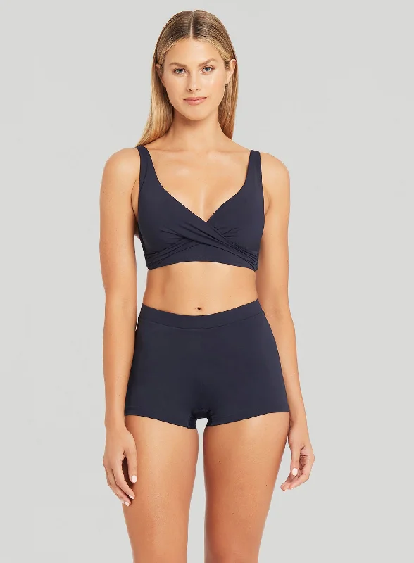 Sea Level: Eco Essentials Katie Swim Shorts Night Sky