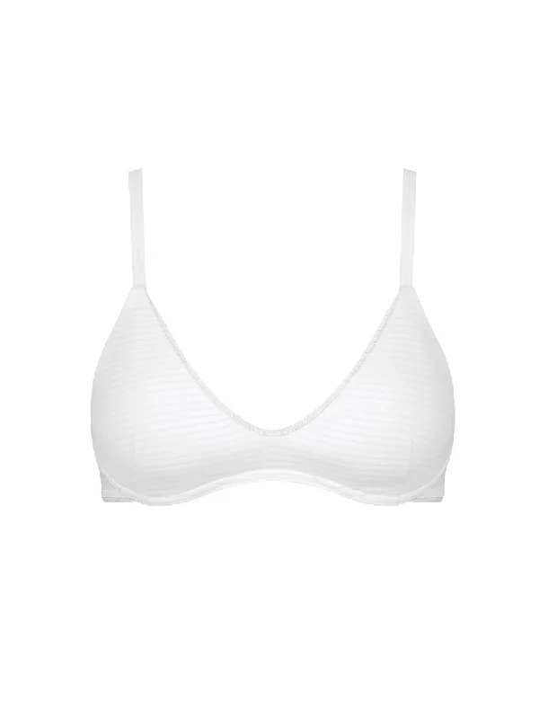 Ever Fresh Plus Padded Bralette - White