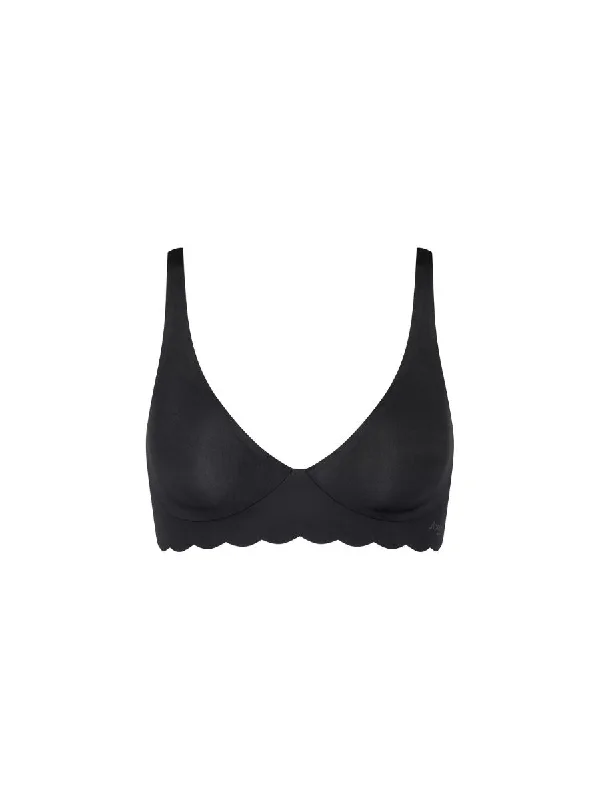 ZERO Microfibre 2.0 Soft Bra - Black