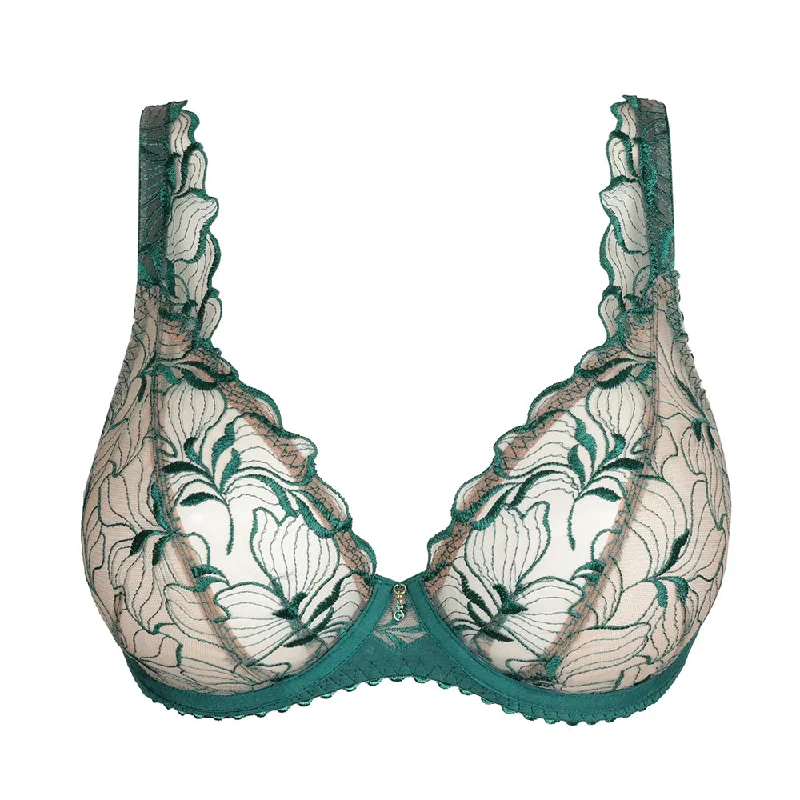 Springdale Jasper Green Plunge Bra