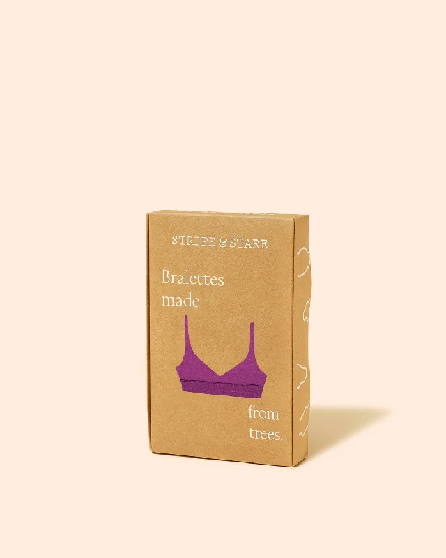 Square Neck Bra - Orchid