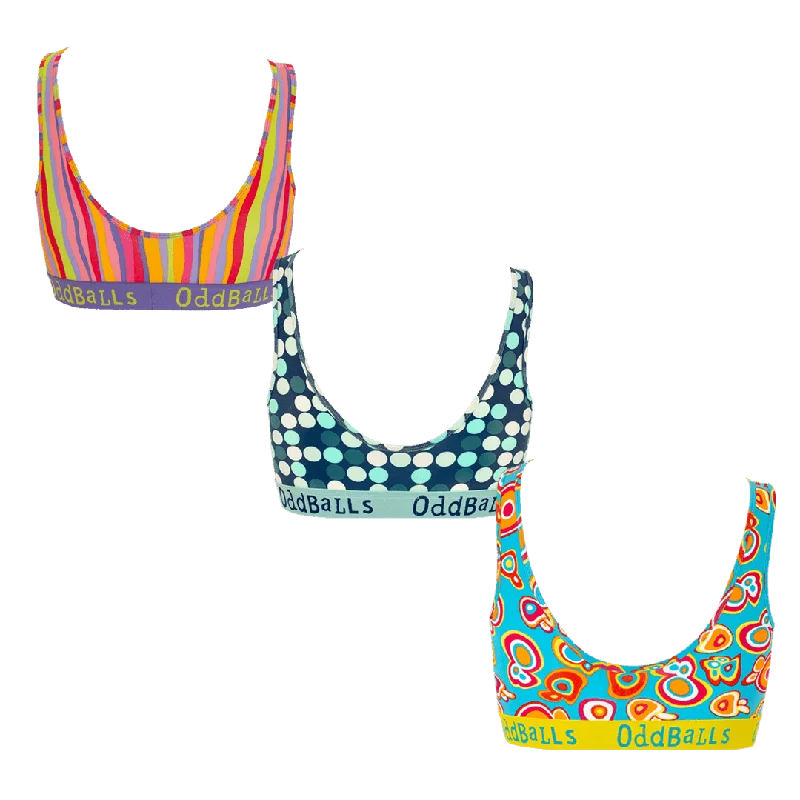 Summer Adventure Bundle - Ladies Bralette 3 Pack Bundle