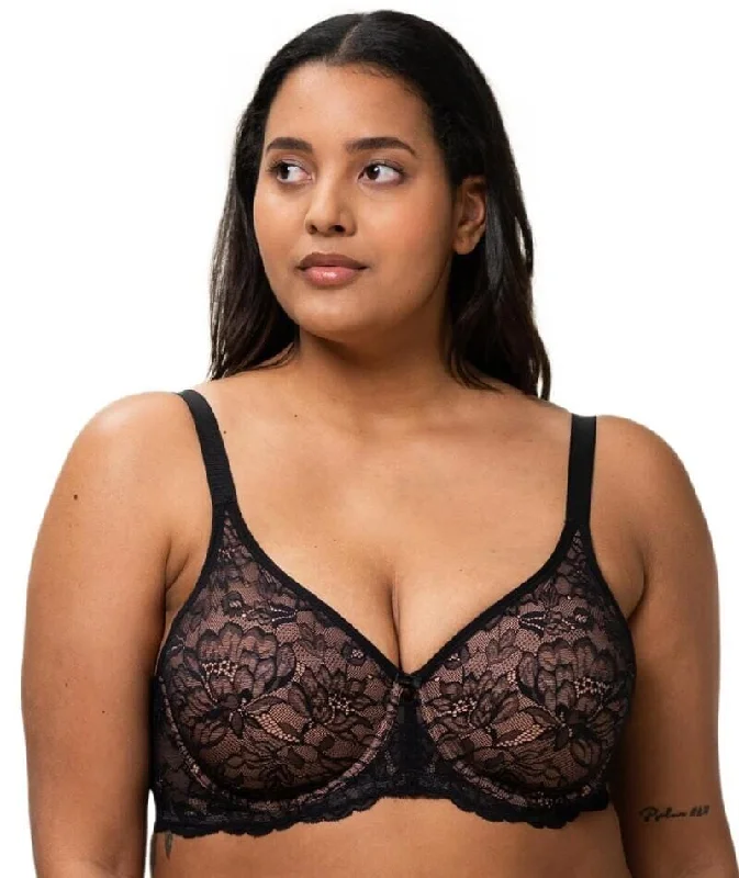 Triumph Amourette Charm Non-Padded Bra - Black