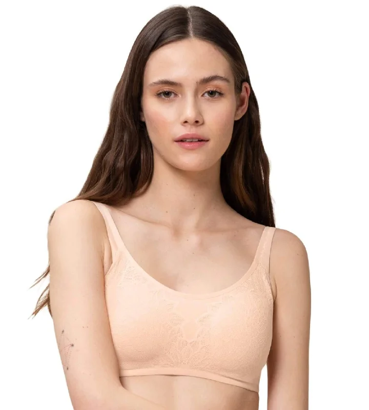 Triumph Fit Smart Padded Wire-free Bra - Light Brown