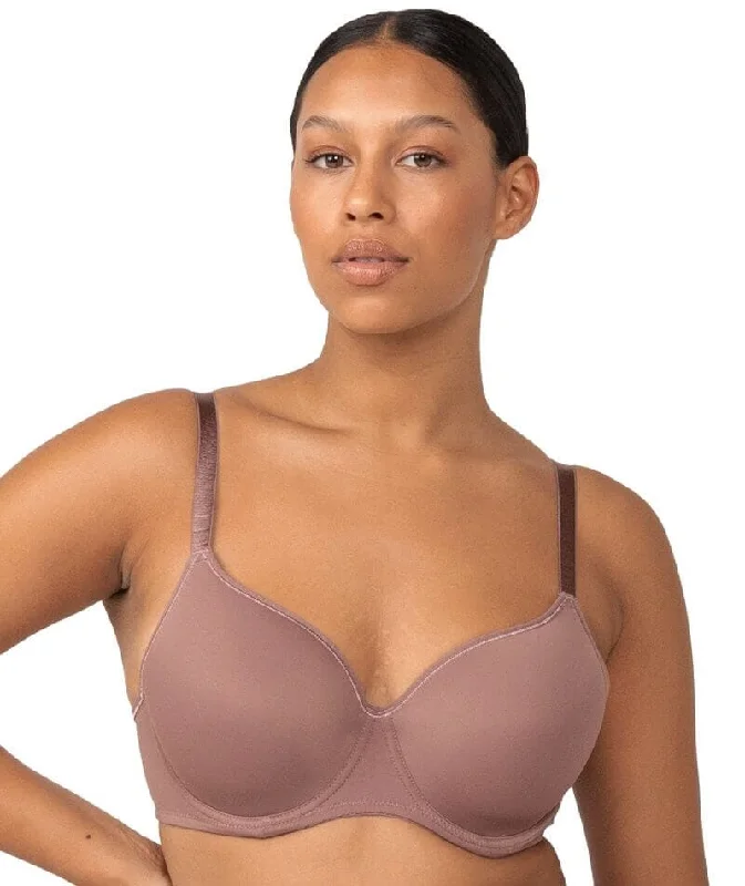 Triumph Gorgeous Luxury T-Shirt Bra - Rose Brown