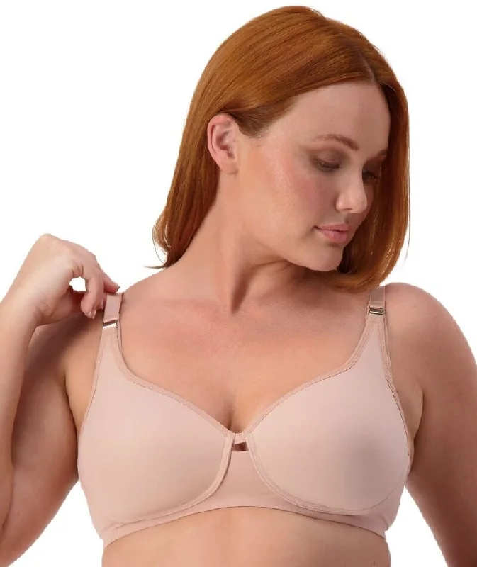 Triumph Gorgeous Maternity Padded Wire-free Bra - Blusher Beige