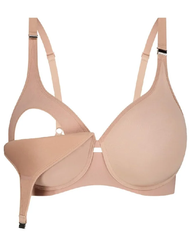 Triumph Gorgeous Maternity Padded Wire-free Bra - Blusher Beige