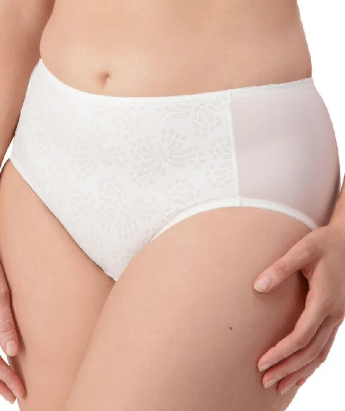 Triumph Lacy Minimiser Maxi Brief - White