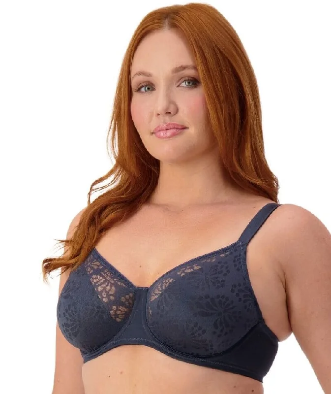 Triumph Lacy Minimizer 2 Pack Bra - Nuit/Amethyst