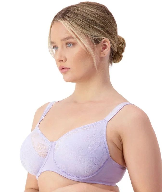 Triumph Lacy Minimizer Bra - Sweet Lavender