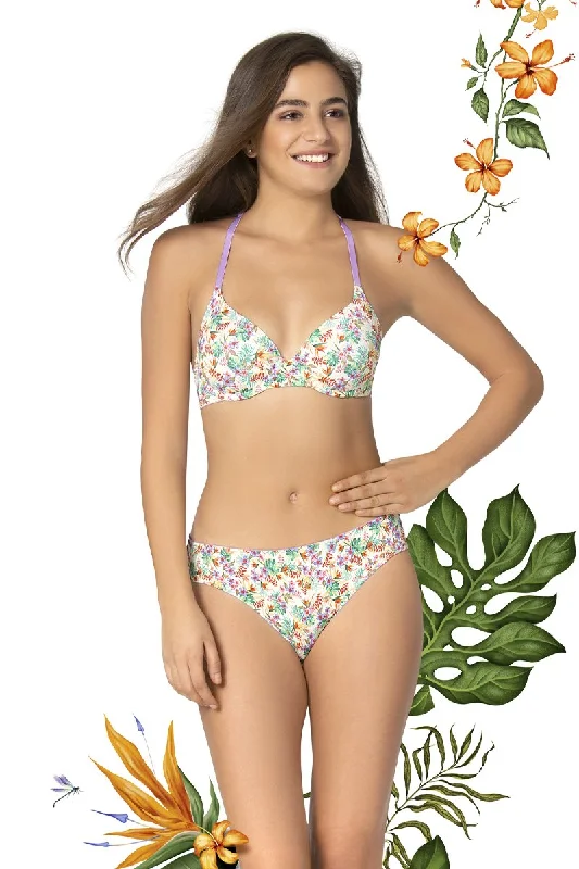 Tropical Print Bikini - Tropical Pr