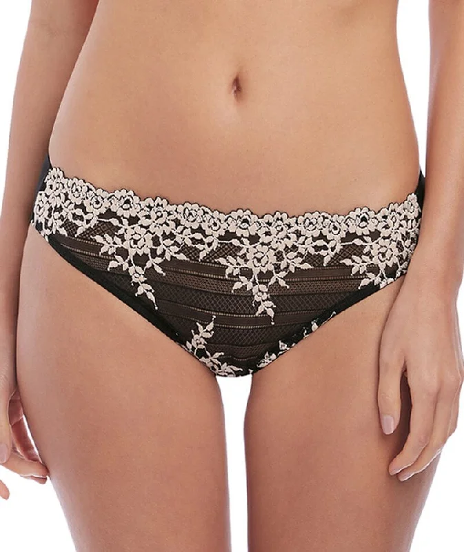 Wacoal Embrace Lace Bikini Brief - Black