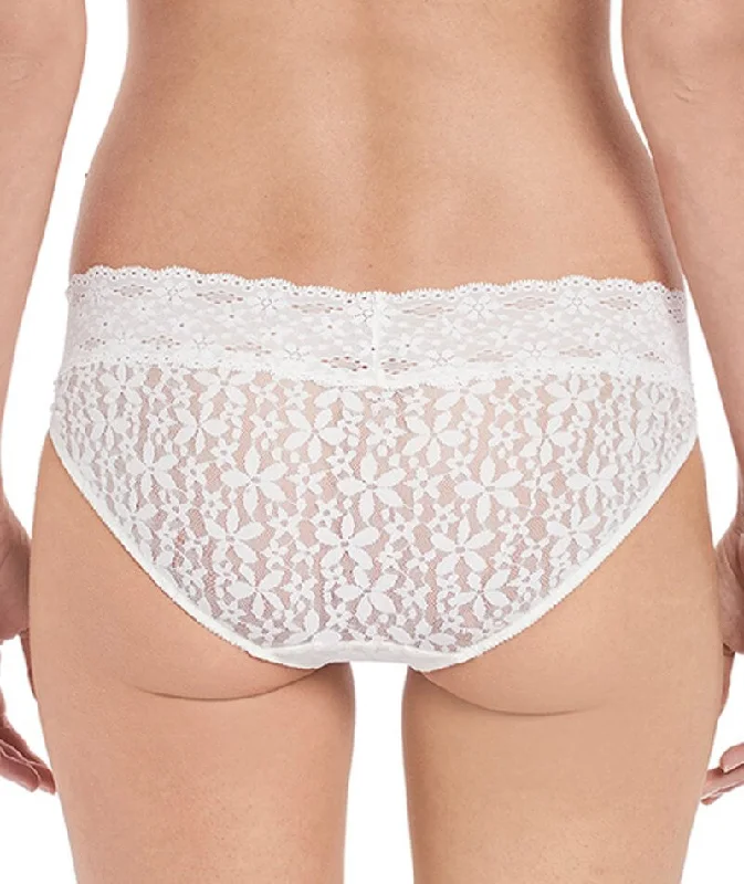 Wacoal Halo Lace Bikini Brief - Ivory