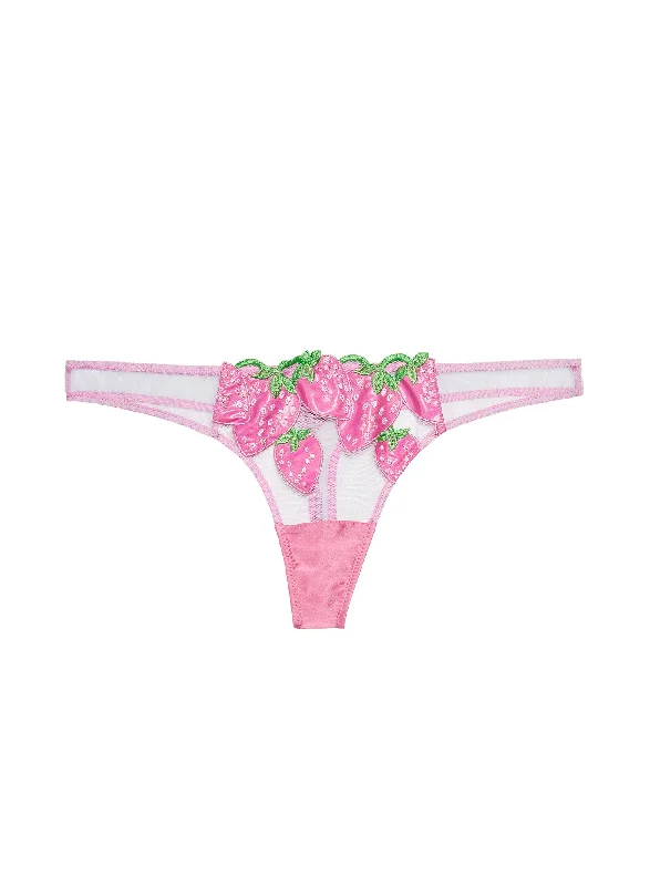 Wild Strawberry Thong