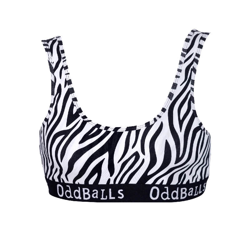 Zebra Crossing - Ladies Bralette