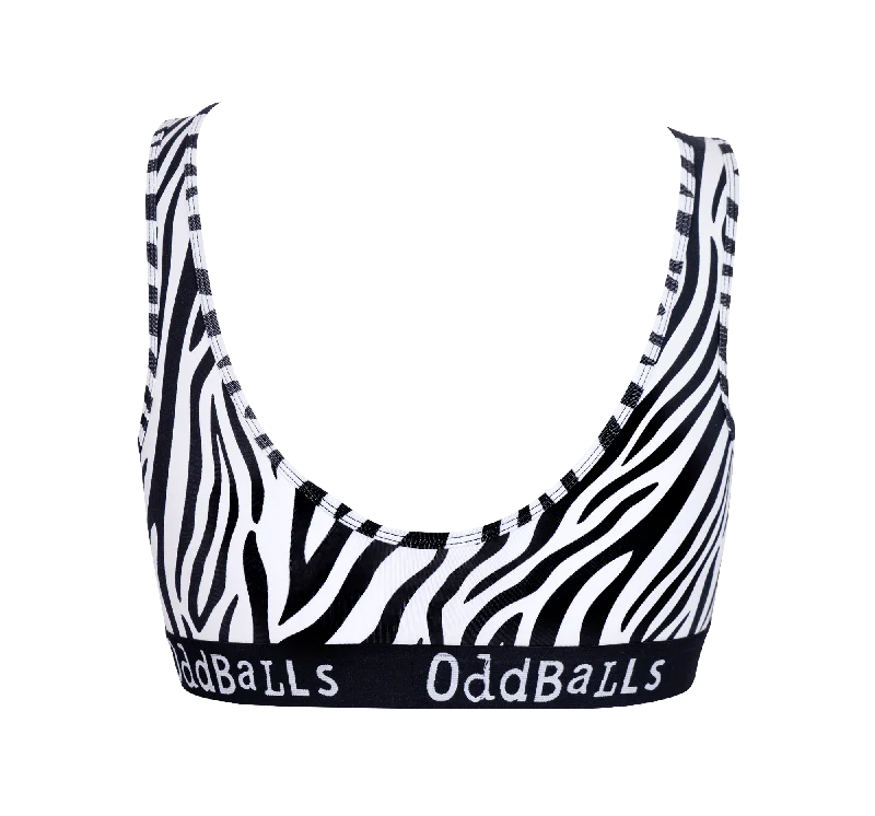 Zebra Crossing - Ladies Bralette