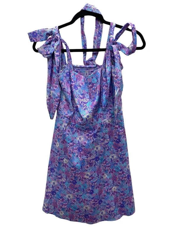 Dress Casual Short By Show Me Your Mumu In Purple, Size: L