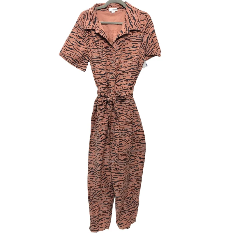 Jumpsuit By Ava & Viv In Brown, Size: 14