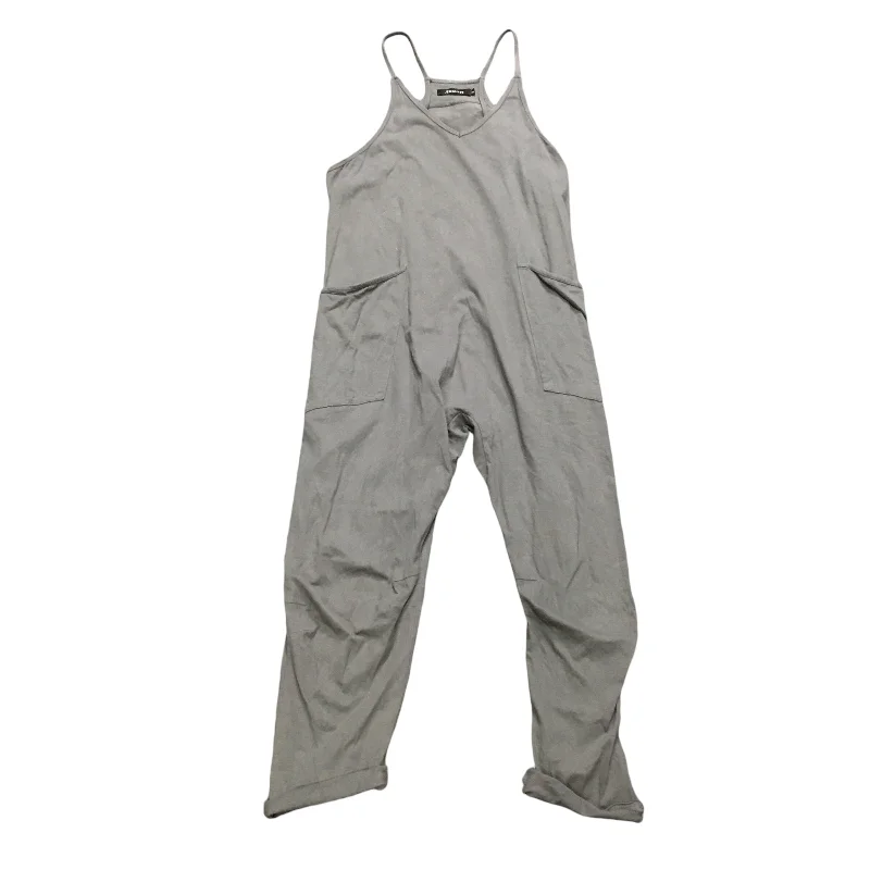 Jumpsuit By Clothes Mentor In Grey, Size: S