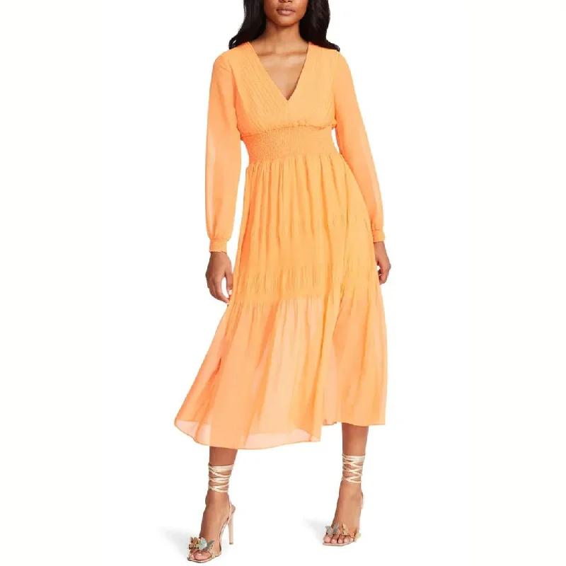 Nylah Dress (Amber Orange)