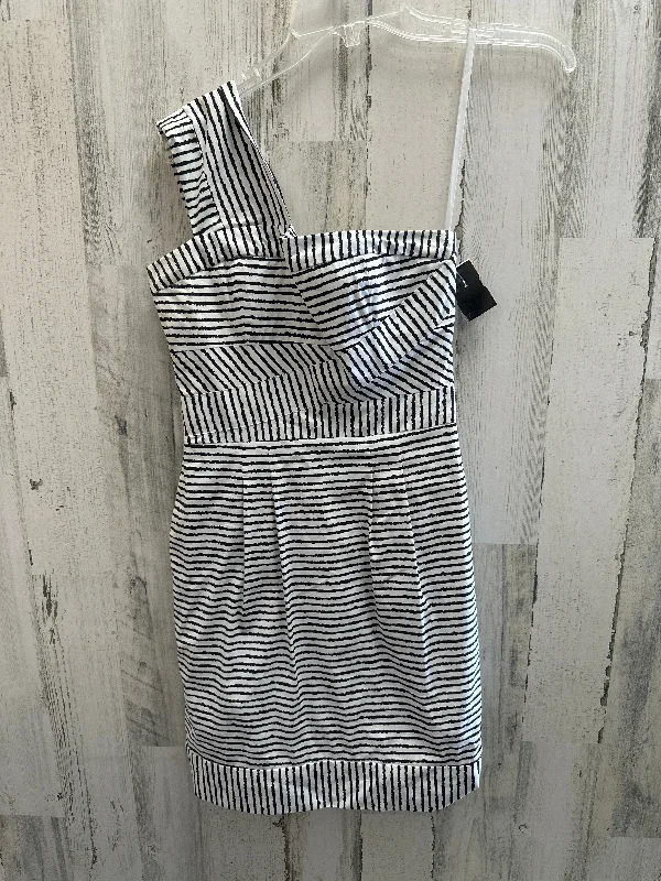 Striped Pattern Dress Casual Midi Bcbgmaxazria, Size 0