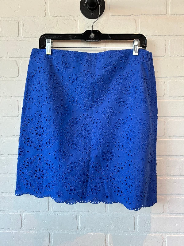 Blue Skirt Mini & Short Talbots, Size 10petite