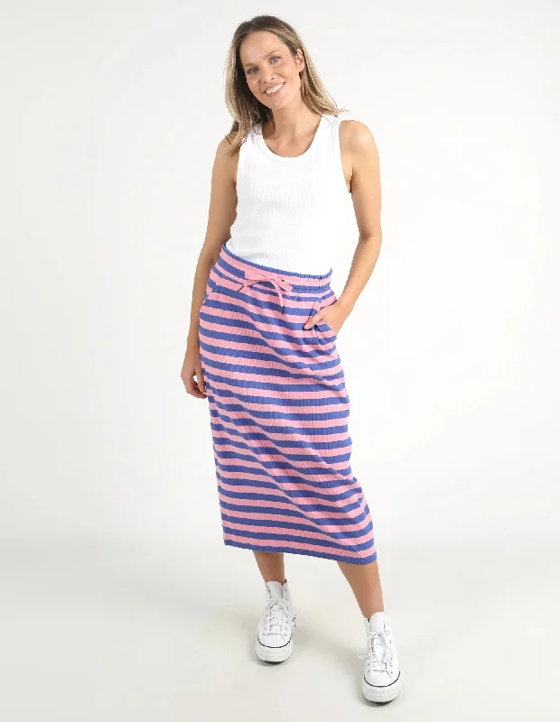 Elm Sunset Stripe Skirt