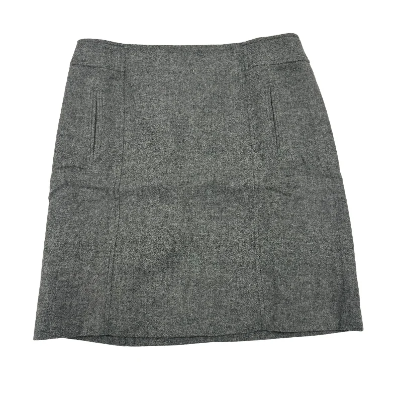 GREY SKIRT MIDI by TALBOTS Size:8