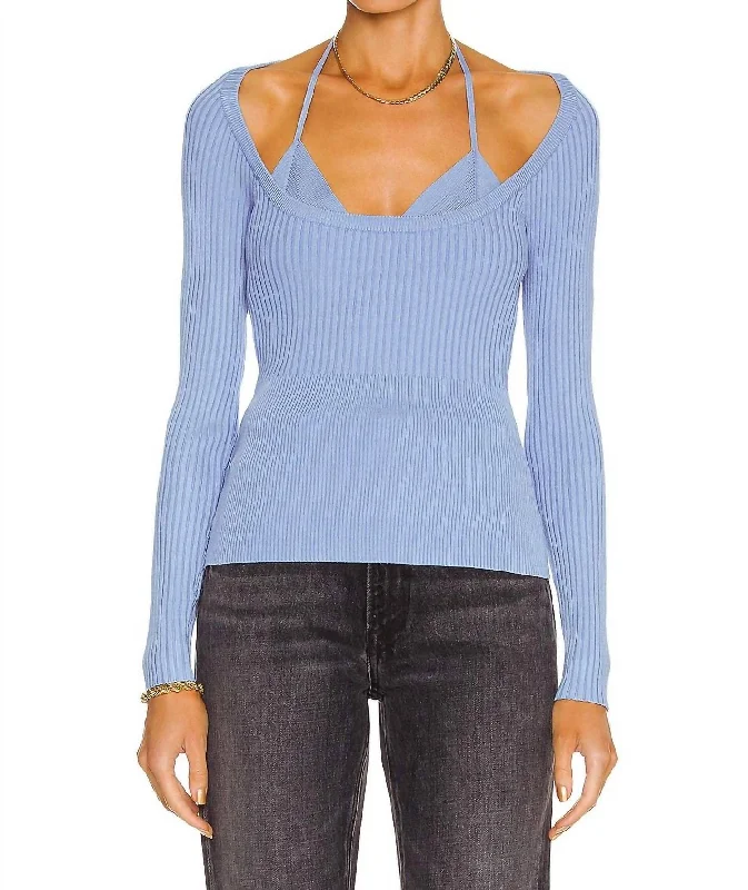 Jaylin Top In Periwinkle