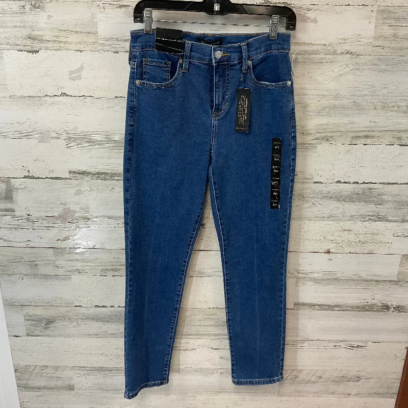 Jeans Skinny By Banana Republic In Blue Denim, Size: 2