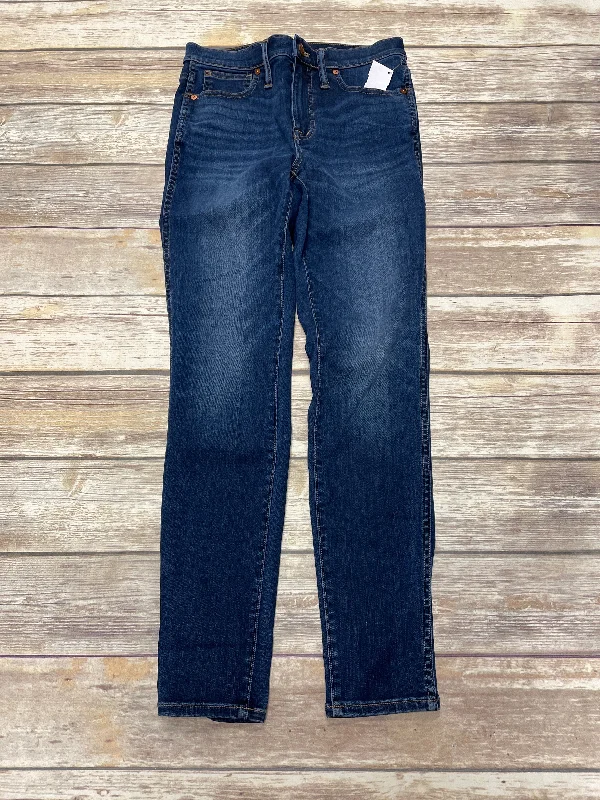 Jeans Skinny By Madewell In Blue Denim, Size: 4