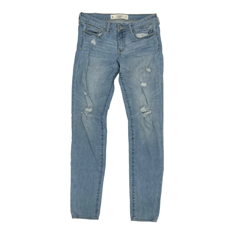 Jeans Skinny By Vervet In Blue Denim, Size:6