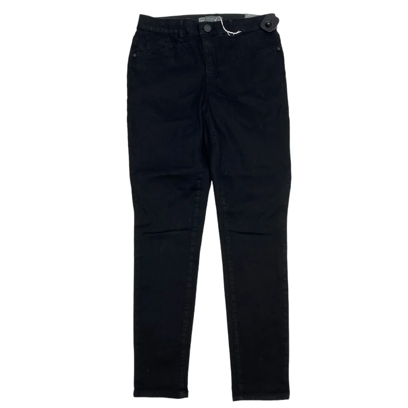 Jeans Skinny By Wit & Wisdom In Black Denim, Size: 6