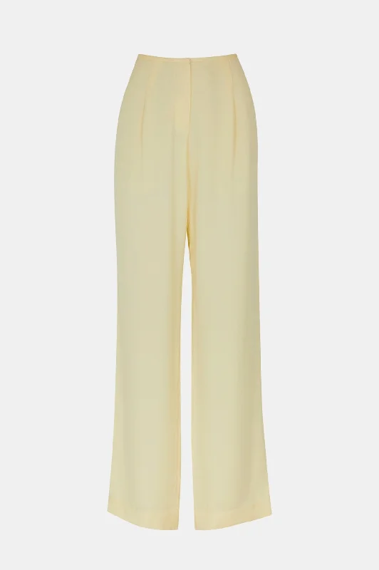 Low Rise Trouser in Anise